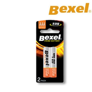 벡셀  알카라인 AAA LR03 알카라인 건전지 2알 1조 2개입 카드형