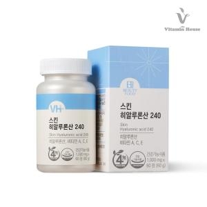 비타민하우스 스킨 히알루론산 240 1000mg 60캡슐