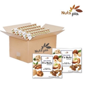넛츠피아  잇츠넛 프리미엄 23g 100봉 낱봉 매일 하루 견과 한줌 견과류