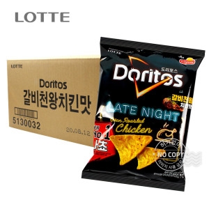 롯데제과  박스 도리토스 갈비천왕치킨맛 84g 16입