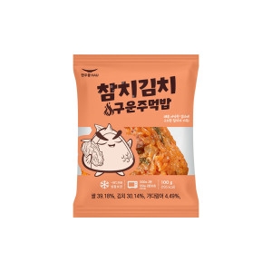 한우물  참치김치 구운주먹밥 100g