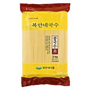 복만네식품  복만네국수 콩국수면 3kg