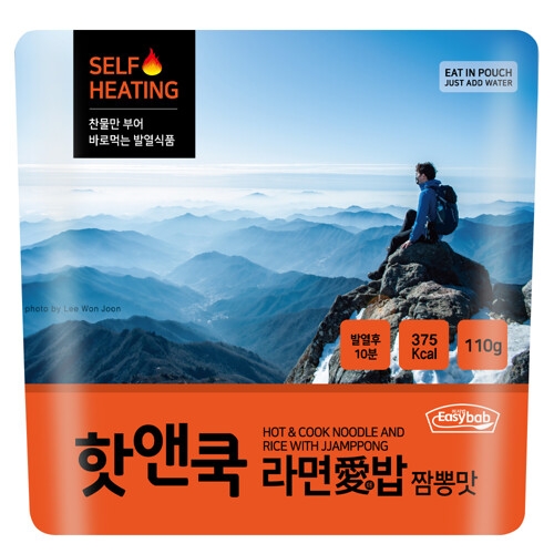 참미푸드  핫앤쿡 라면애밥 짬뽕 발열도시락 전투식량 비상식량
