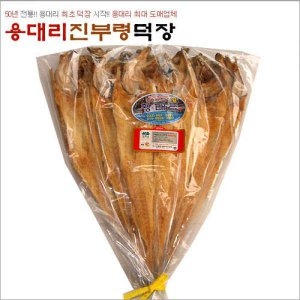 진부령덕장  용대리 진부령 덕장 황태포 5마리 44ㅡ46cm