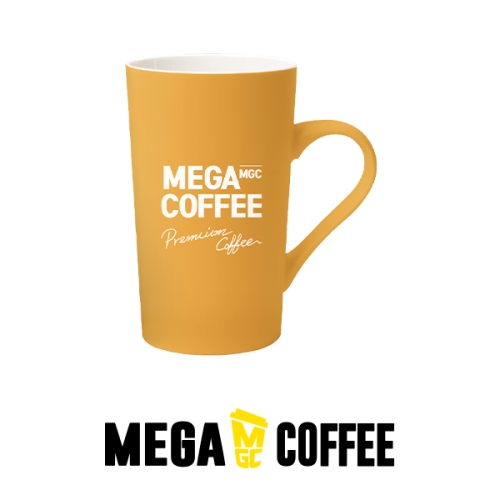 메가MGC커피 머그 옐로우