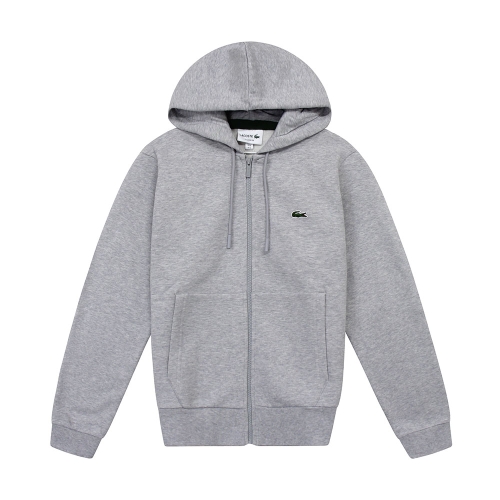 라코스테 남성 캥거루포켓 클래식핏 플리스 기모 스웨트 후드집업_SH9626 031