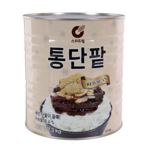 스위트웰  통단팥 빙수팥 3kg