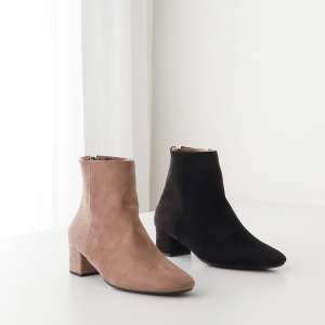 아이슈즈 여성 스웨이드 앵클부츠 삭스힐 103520