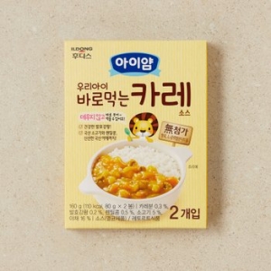아이얌 우리아이 바로먹는 카레소스 160g