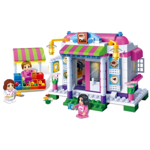 반바오 조립 블록 카페