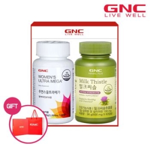 GNC 우먼스 멀티비타민 90정 + 밀크씨슬 60캡슐