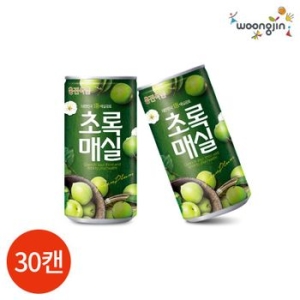 웅진 초록매실 180ml 30캔 30438480