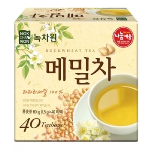 메밀차 40티백 메밀100% 녹차원