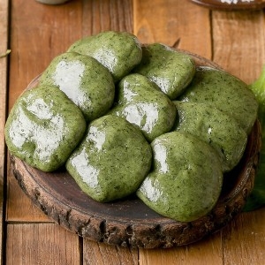 착한떡  제주해풍맞은 쑥으로 만들어 쑥내음 가득 쑥개떡 외 인절미 꿀백설기