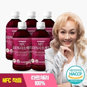 참앤들황토농원 NFC착즙 타트체리주스 1L 5개
