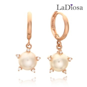 라디오사  진주 귀걸이 LK14OP-776E