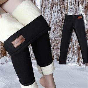 오노마 ONM 패션 양털 팬츠 겨울 퍼 안감 신축성 캐주얼룩 기모 S8302684