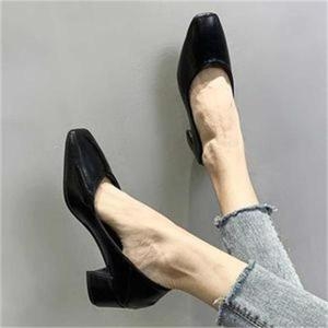 오노마 ONM 결혼식 하객룩 정장 낮은굽 로퍼 구두 펌프스힐 코디 S8304380