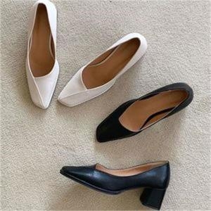 오노마 ONM 여성 펌프스 미들 구두 굽 데일리 정장 코디 패션 S8304166