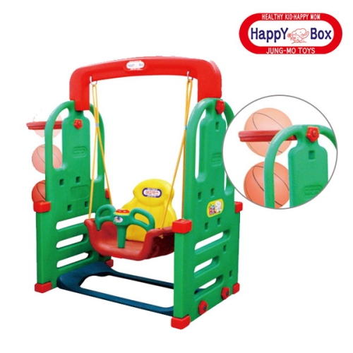 캐슬 놀이터 그네 세트