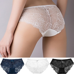 자스민 여성팬티 여자팬티 누디 망사 레이스 섹시 노라인 삼각 편한 빅사이즈속옷