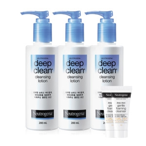 뉴트로지나 클렌징 로션 200ml x3 /복수구매할인
