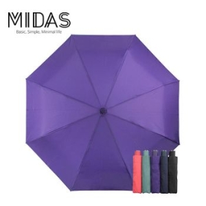 마이다스 자외선 차단 솔리드 수동 3단우산 30768377