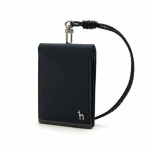 헤지스 ACC HJHO2E032 DEDGE 다크 네이비 퍼피 장식 라인배색 가죽 목걸