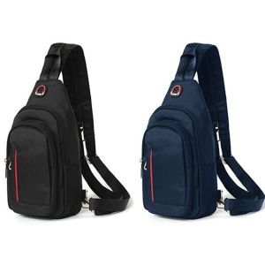 WMJS HSZ 세련된 슬링백 여행보조백 운동 크로스 메신져백 W48E95F