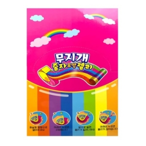 레인보우  줄자모양 젤리 35gx12개입 수입젤리