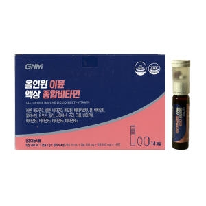 GNM자연의품격 올인원 이뮨 액상 종합비타민 액상+정제 14개입