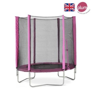 유아 어린이 대형 안전망 트램폴린 182cm 핑크 29395146