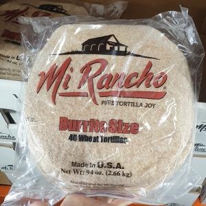미랜초  코스트코 MI RANCHO 통밀 또띠아 2.66kg 40장