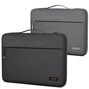 수나르 WIWU 패브릭 방수 13인치 14인치 15인치 16인치 손잡이 수납 노트북 가방 파우치