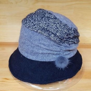 애슬릿 퍼 방울 배색 숏 챙 벙거지 버킷햇 모자 32486087