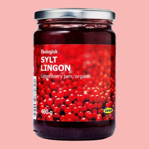 이케아 쉴트 링온 링곤베리잼  유기농 400g