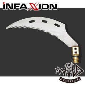 동명  톱날수초 낫 DIF-1011 스테인레스 수초제거 민물낚시