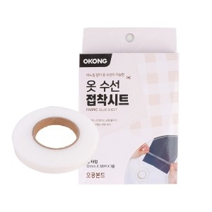 오공  옷수선 접착테이프 바지밑단 재봉 용품