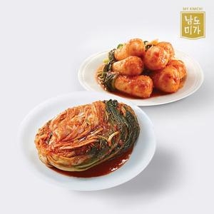 남도미가 감칠맛나는 전라도 포기김치5kg+총각김치2kg