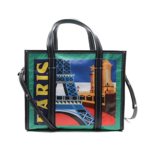 발렌시아가 바자 파리 토드숄더백  443096_DE9XN_3460_18S