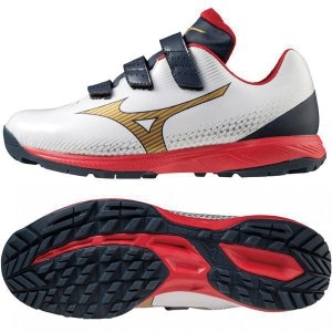 미즈노  유소년,성인 인조잔디화 222142 백+남+적