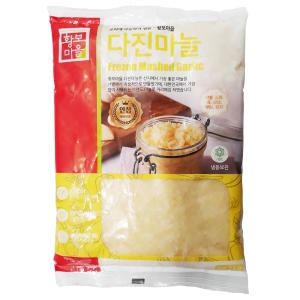 황보마을  황보 냉동 다진 마늘 1Kg