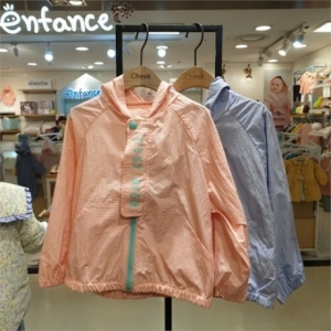 치크 NC12 플라켓 장식 서커 바람막이 CKJA23S1B S9835595