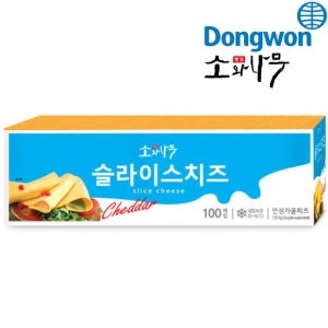 동원F&B 소와나무 슬라이스 치즈 1.8kg[2개]