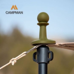 캠프맨  낙뢰 번개 방지 폴대캡 타프 캠핑 우중 장마 31005666