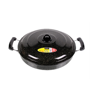 남선  대용량 마블 전판 55cm / 업소용 국산 볶음팬 구이팬 전요리