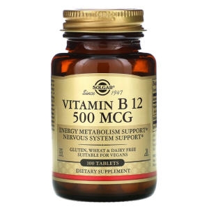  솔가 비타민 B12 500mcg 100정[2개]