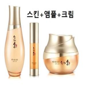 수려한 효 발효 효윤 3종 스킨+진액 크림+앰플