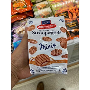 델만 스트루프와플 쿠키 Stroopwafels 200g 2개