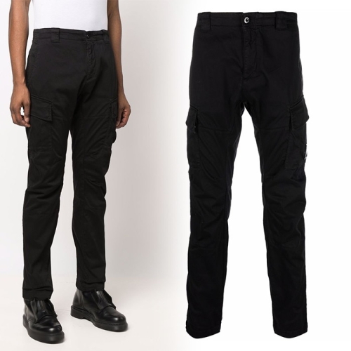 CP컴퍼니 스트레치 새틴 카고 팬츠_12CMPA056A 005694G